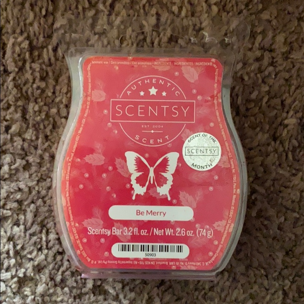 Be Merry Scentsy Bar x2